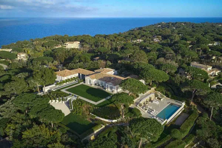 Ponen esta ultra lujosa villa en Saint-Tropez a la venta por 68 millones de euros