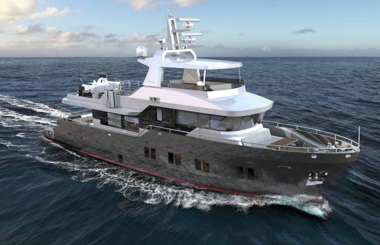 Bering Yachts presenta el nuevo yate B72 Explorer