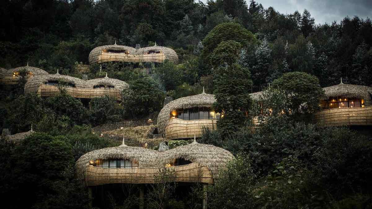 Wilderness Safaris Bisate Lodge, Ruanda.