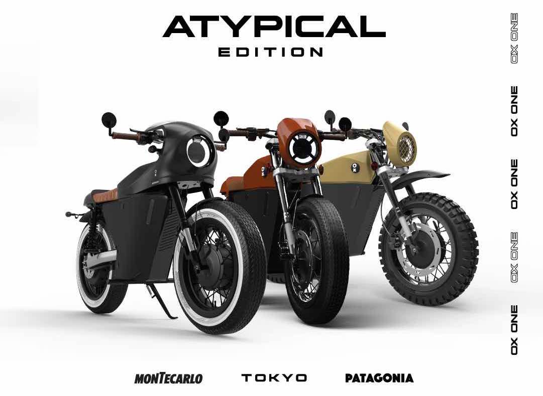 Atypical Edition, una serie limitada de motociletas 100% eléctrica, de estilo retro, inteligente y personalizable.