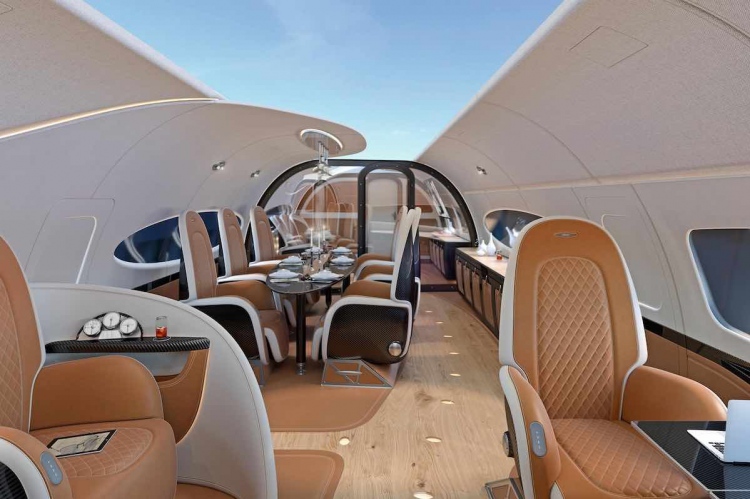 Techo infinito en el mejor jet privado del mundo, Airbus ACJ319neo