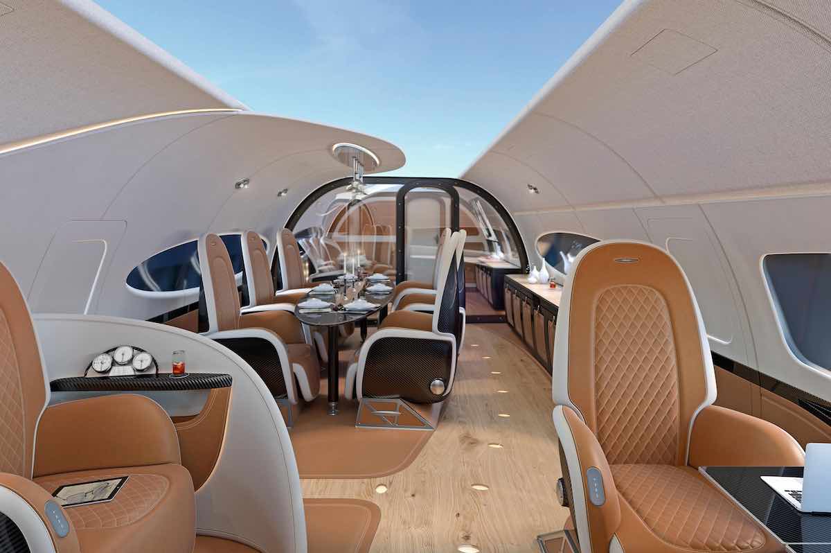 Techo infinito en el mejor jet privado del mundo, Airbus ACJ319neo