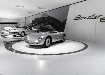 Visita guiada virtual por la exposición especial “25 años del Boxster” en el Museo Porsche