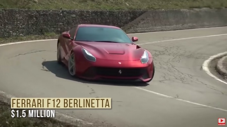 Ferrari F12 Berlinetta – 1.5 millones de dólares