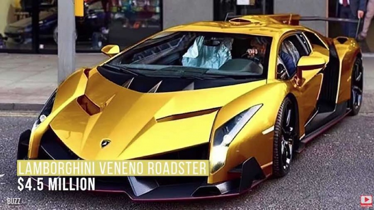Lamborghini Veneno Roadster – 4.5 millones de dólares