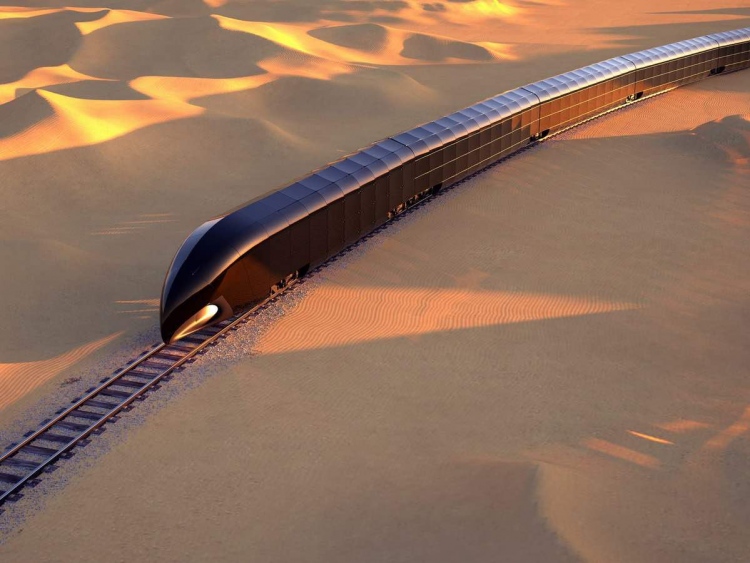 El diseñador francés Thierry Gaugain ha creado el primer tren privado de lujo del mundo que podría costar más de $300 millones