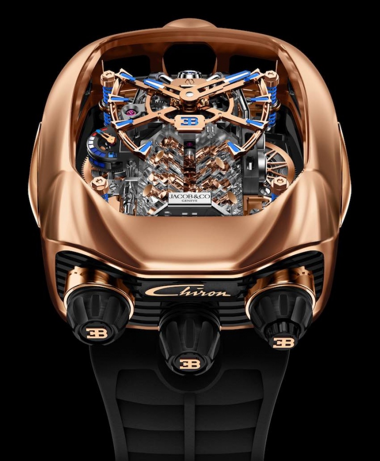 El primer reloj Bugatti inspirado en el Chiron llega al mercado, ahora disponible en JamesEdition