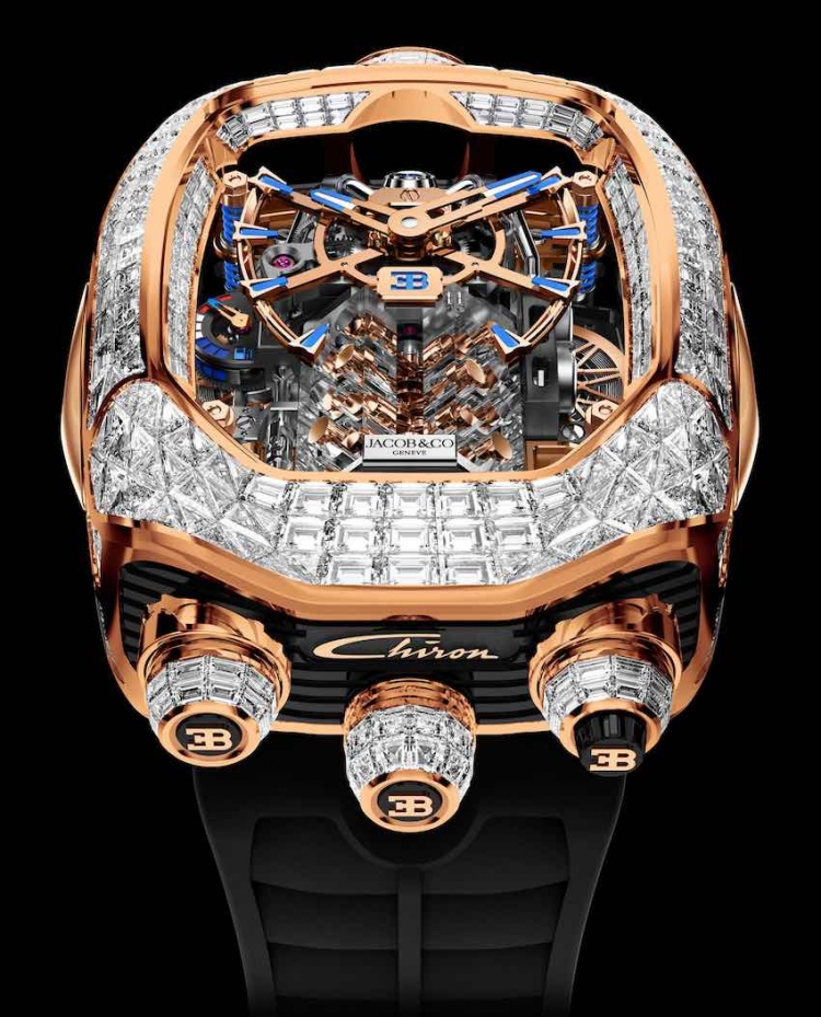 El primer reloj Bugatti inspirado en el Chiron llega al mercado, ahora disponible en JamesEdition