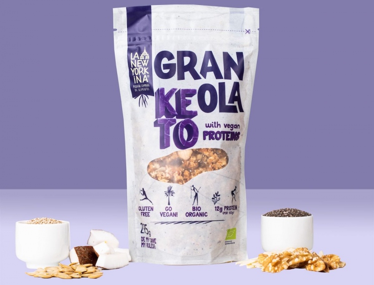 La Newyorkina presenta su nueva granola Keto, la granola con los niveles de azúcares más bajos del mercado