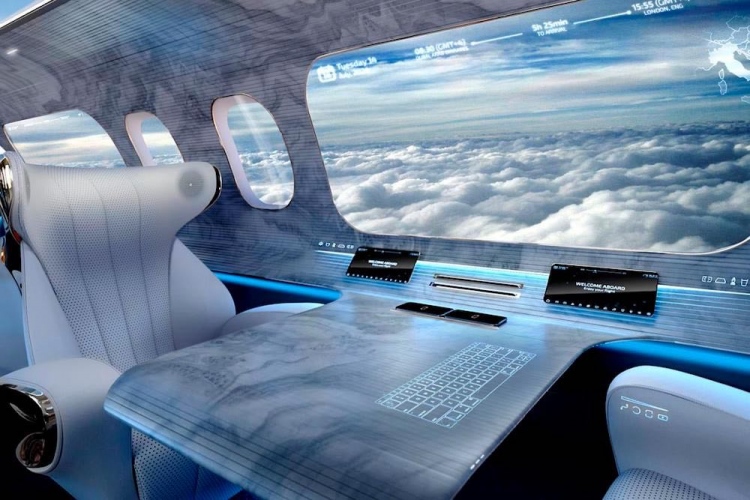 The Maverick Project: esta podría ser la cabina del jet privado del futuro
