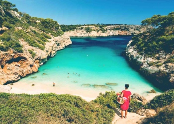 Calo des Moro, una de las playas más bonitas de Mallorca.