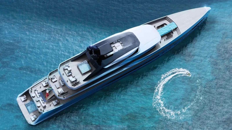 Tankoa Yachts presenta el nuevo concepto de superyate T760 Apache de 76 metros