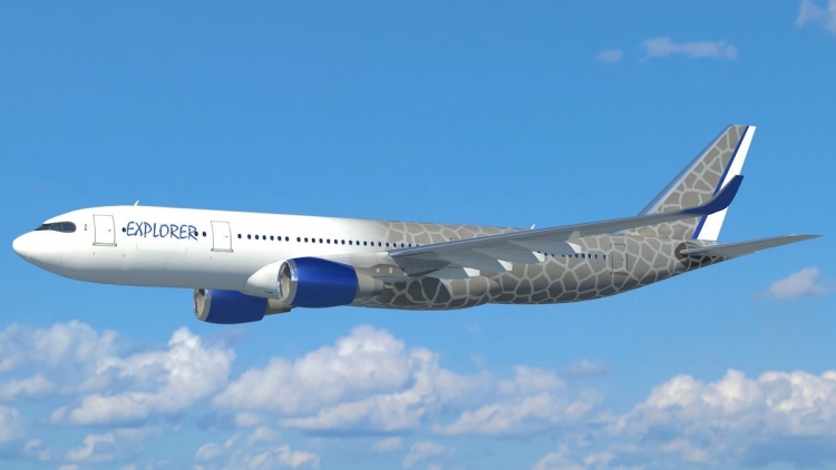 Concepto de avión de lujo Explorer de Lufthansa Technik