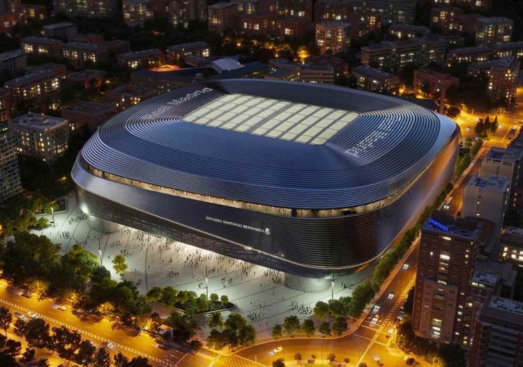 El nuevo Estadio Santiago Bernabéu