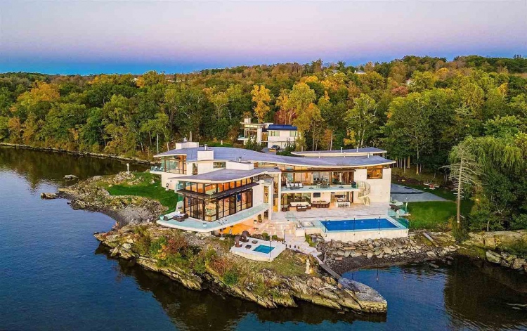 Espectacular propiedad frente al río Hudson en Hyde Park, Nueva York