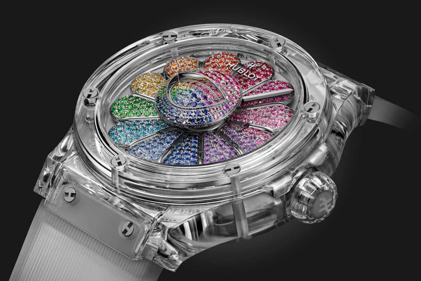 Reloj Hublot Classic Fusion Takashi Murakami Sapphire Rainbow