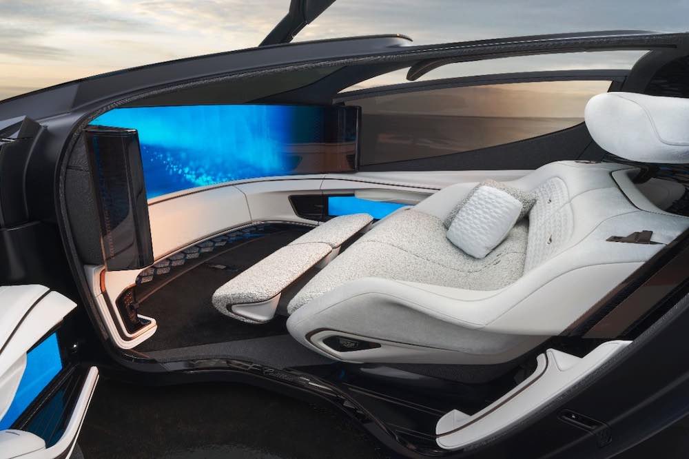 Cadillac presenta el concepto autónomo InnerSpace en el CES 2022.