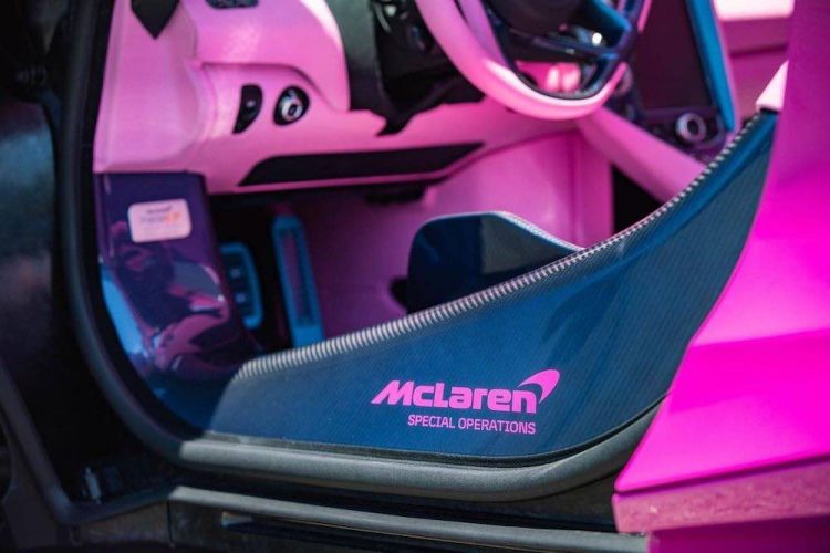 El McLaren 765LT "Pink Magic" de Jeffree Star es un coche de ensueño