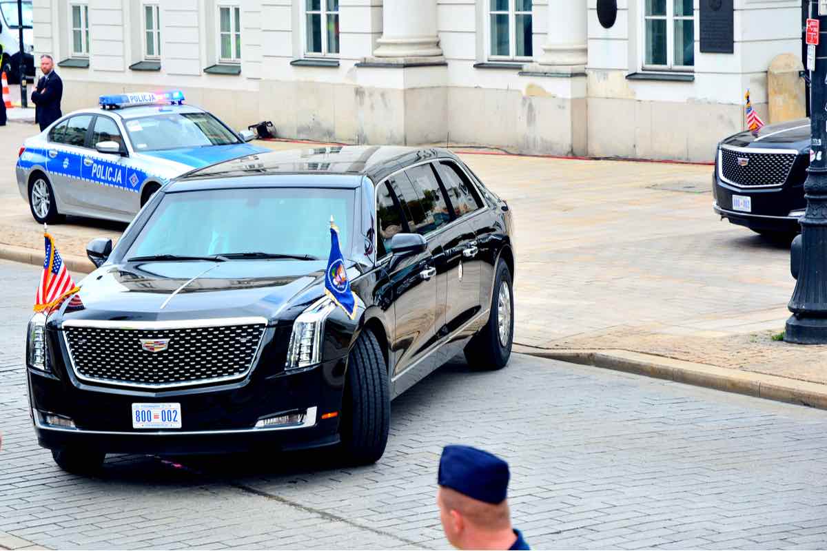 "Cadillac One", los vehículos blindados del Presidente de los Estados Unidos.