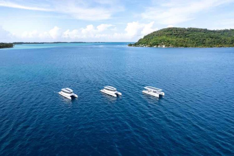Soel Yachts entrega dos Soel Shuttle 14 solares eléctricos en Bora Bora