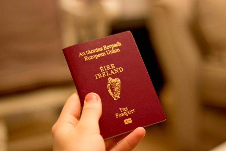 Pasaporte de Irlanda