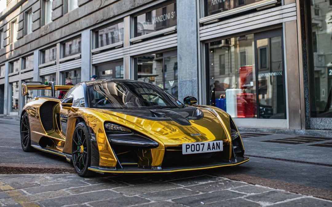 McLaren Senna del influencer es el iraní Pooyan Mokhtari