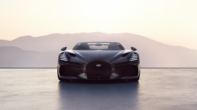 Revelado el Bugatti Mistral: “El último Roadster”