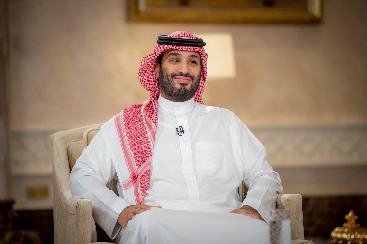 Su majestad, el Príncipe heredero saudí Mohamed Bin Salman