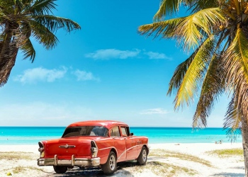 Playa de Varadero en Cuba