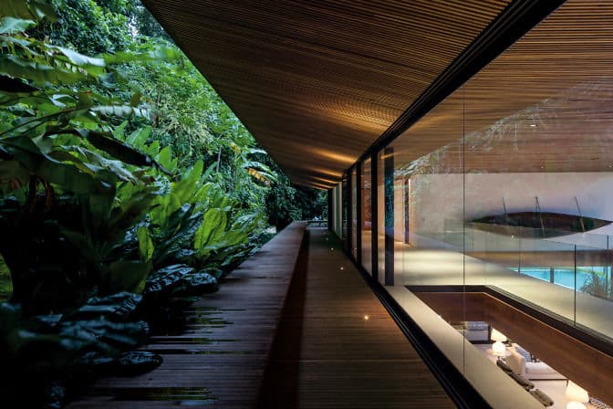 AB House: Una maravillosa casa de lujo ubicada en una isla privada en Río de Janeiro