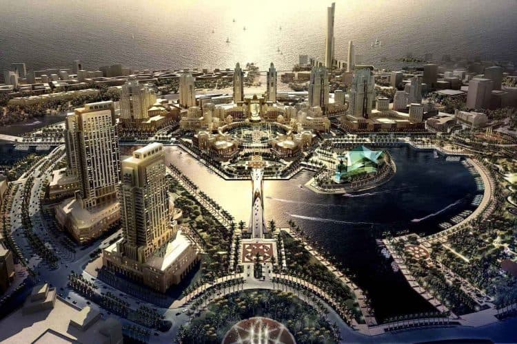 Arabia Saudita construye una mega ciudad ultra moderna de $100 mil millones en el desierto que albergará a 2 millones de residentes