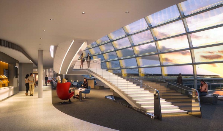 Air France estrena su nuevo lounge diseñado por Jouin Manku en la terminal 2F del aeropuerto París-Charles de Gaulle