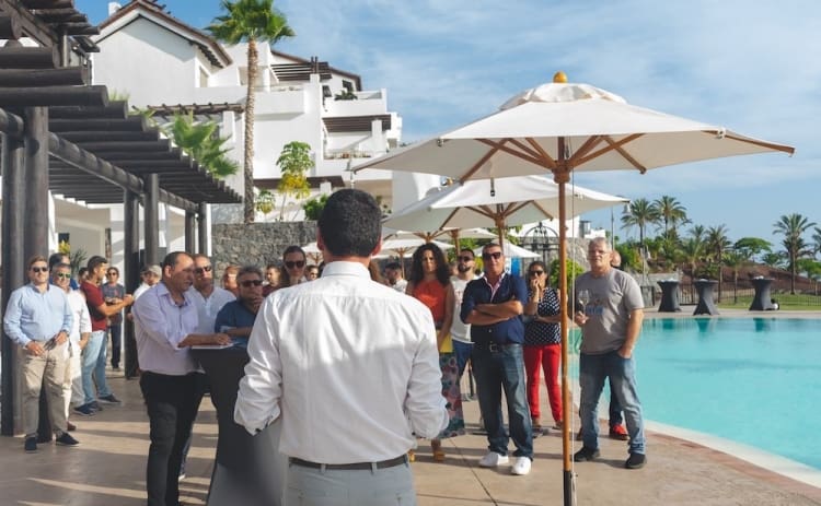Las Terrazas de Abama acoge la presentación de la ‘Gran Lubina Atlántica Aquanaria’ a los hosteleros de Tenerife