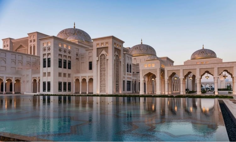 Palacio Qasr Al Watan, Abu Dhabi, Emiratos Árabes Unidos